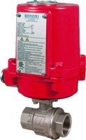 Stainless Steel Ball Valve With Explosion Proof Electric Actuator