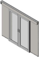 Aisle Containment Door Assembly