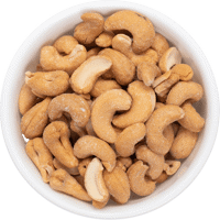 Roasted Jumbo Cashews No Salt
