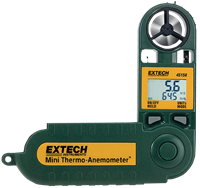45158 Mini Thermo-Anemometer with Humidity