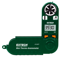 45168CP Mini Thermo-Anemometer with Built-In Compass