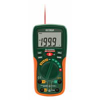 EX210 8 Function Mini Digital MultiMeter with IR Thermometer