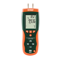 HD350 Pitot Tube Anemometer + Differential Manometer