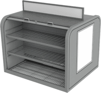 48" Double-sided Security Merchandiser