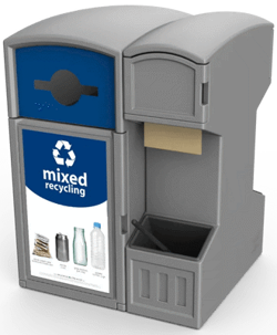 Trash Cans & Recycling Bins