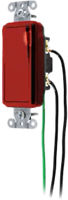 Pre-Wired/Leaded Decorator, Pilot, Light On with Load On