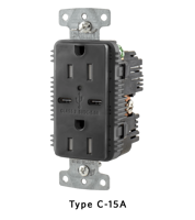 USB Charging Receptacles