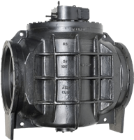 Series 604E Eccentric Three Way Plug Valve