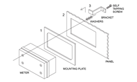 PDA6844 Panel Mounting Kit for PD686