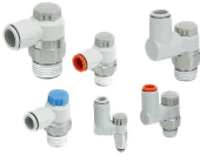 Speed Controller with One-touch Fitting Compact Type JAS