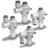 ZFB Series Air Suction Filter With One-Touch Fittings