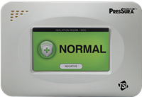 RPM10 PresSura Hospital Room Pressure Monitor