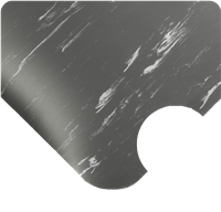 UltraSoft Tile-Top AM with WOW! Finish - Charcoal Anti Fatigue Mats
