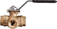 Series 355N/365N Direct Mount 3 Way Ball Valve