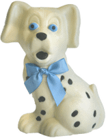 White Chocolate Dalmatian 200g