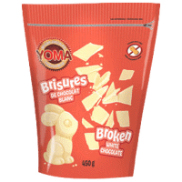 Yoma Broken White Chocolate 450g