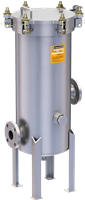 Fluflo WH Multi - Cartridge Filter Vessels | 304 & 316 Stainless Steel, Non ASME Code Design Liquid Filtration
