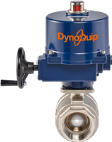 EAS Series - 2 PC High Pressure Stainless Steel Ball Valve - Electric Actuator