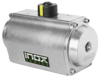 Inox Series Double Acting & Spring Return Pneumatic Rack & Pinion Actuators