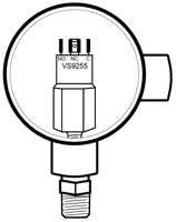 VS9255-XP-TLS Vacuum Switch