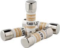 KLKD Series - AC/DC Rated Fast-Acting Midget Fuse