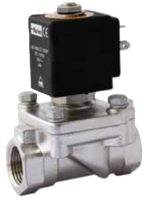 Solenoid Valves Stainless Steel, 2-Way, Normally Closed