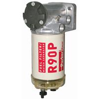 Fuel Filter Water Separator with Integrated Priming Pump - Racor 700 Series