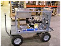 Auscillater™ Portable Valve Flushing Cart