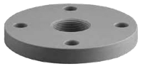 GFLK Threaded Plastic Flange