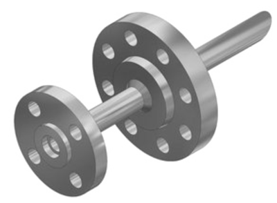 AQ03 - Pipe Quill with Flange by Weld Neck Flange.png