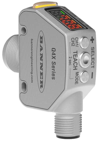 Q4X Series Rugged All Purpose Photoelectric Sensor