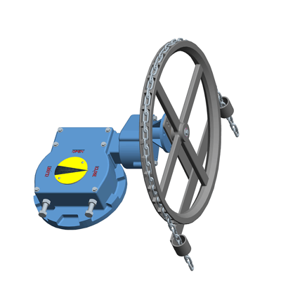 Emerson Bettis Quarter-turn Worm Gear Operator, CW Series