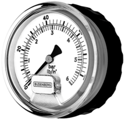 Budenberg Industrial Service Gauge, 11/15H