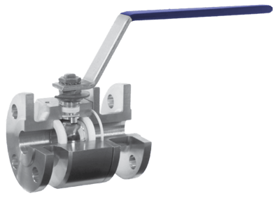 Cameron Split-Body Flanged Ball Valve, 1800