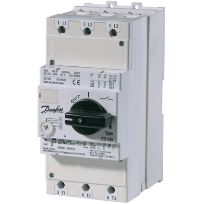 Danfoss Circuit Breaker with Current Limiter, CTI 100