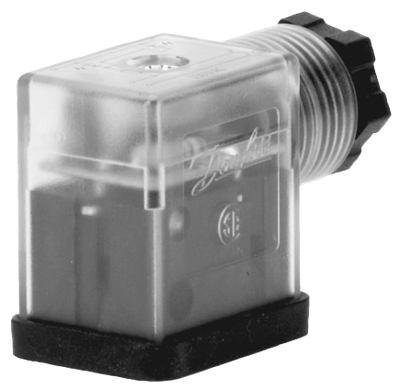 Danfoss Solenoid Coil Accessory, LED Industrial Plug