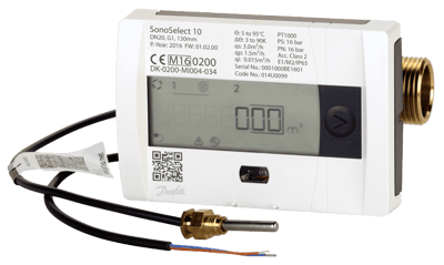 Danfoss Energy Meter, SonoSafe 10