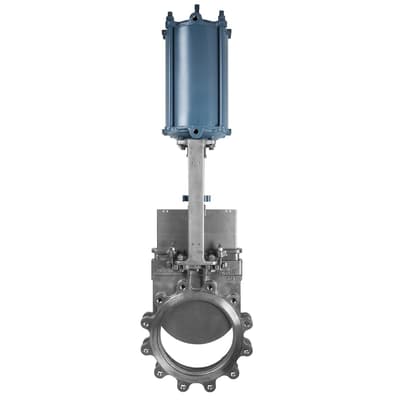 DeZURIK Extended Service Life Cast Stainless Steel Knife Gate Valves (KGC-ES)