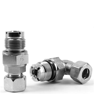 Ermeto DIN Plain bearing rotary fittings