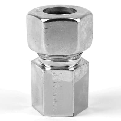 Ermeto DIN tube to female high pressure hydraulic tube fittings
