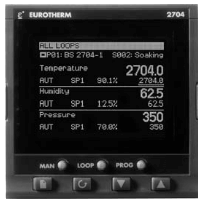 Eurotherm Vacuum Furnace Controller or Programmer, 2704VC
