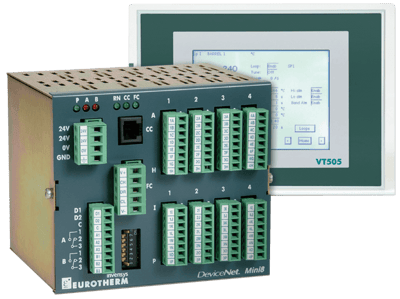 Eurotherm 8 Loop Plastics Controller, Mini8