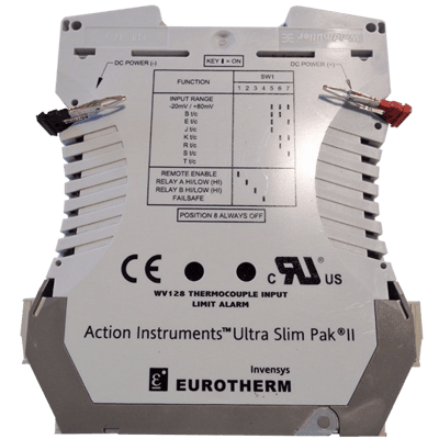 Eurotherm DC Powered Thermocouple Input Limit Alarm, WV128