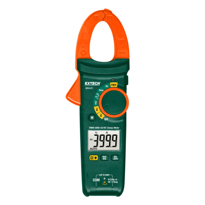 Extech 400A True RMS AC/DC Clamp Meter + NCV, MA445