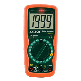 Extech 8 Function Compact MultiMeter + NCV, MN42