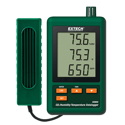 Extech CO, Humidity and Temperature Datalogger, SD800