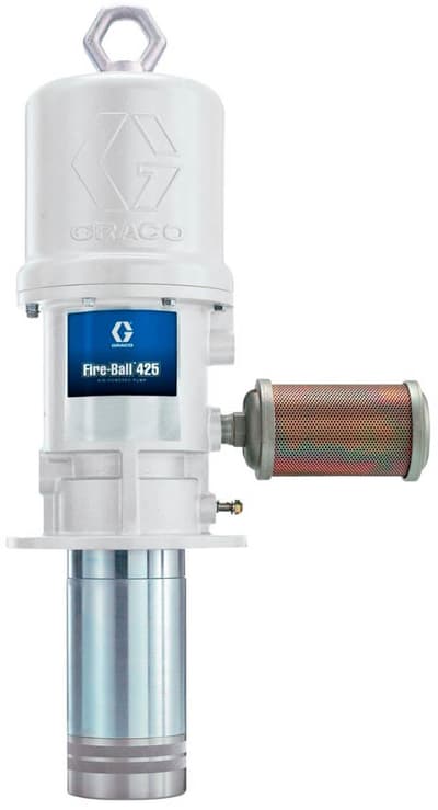 Fire-Ball 425 Air-Operated Piston Pumps for Oil or Grease