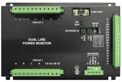 Horner Dual AC Power Monitor, HE200ACM530