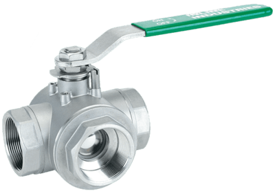 503S Series 3-Way Ball Valve 1/2" - 2"