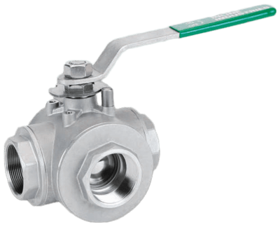 504F Series 4-Way Ball Valve 1/4" - 2"